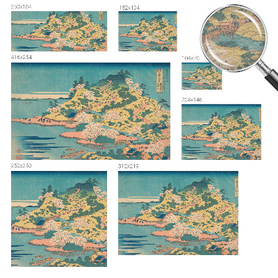 Fotografická tapeta vliesová Japonská krajina