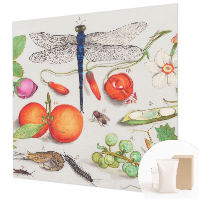 Fototapeta s potiskem na vliesu Ilustrace přírody