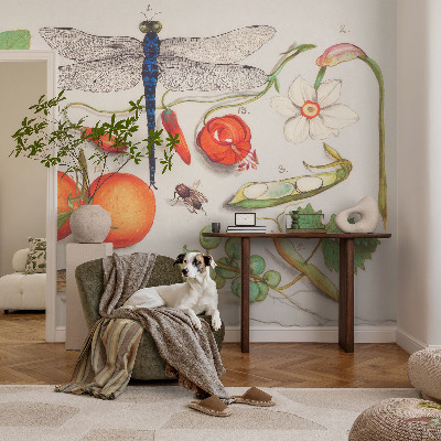 Fototapeta s potiskem na vliesu Ilustrace přírody