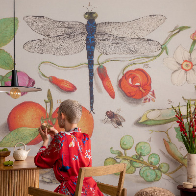 Fototapeta s potiskem na vliesu Ilustrace přírody