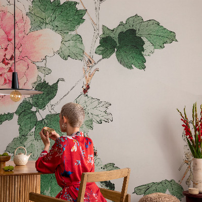 Moderní fototapeta na míru Květinová jemnost