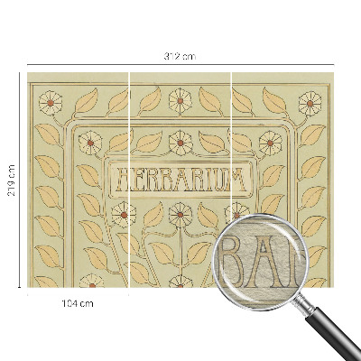 Fotografická tapeta na vliesu Rostlinná ozdoba