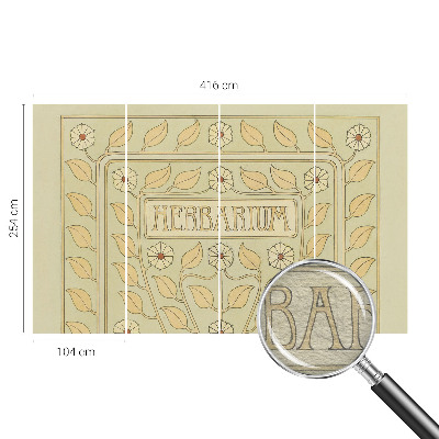 Fotografická tapeta na vliesu Rostlinná ozdoba