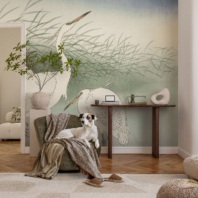 Fototapeta na míru do obýváku Volavky v trávě