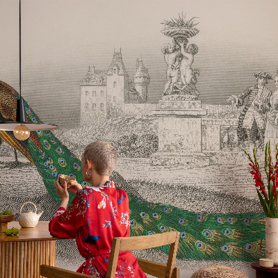 Fototapeta na stěnu Barevné peří