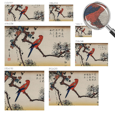 Fototapeta na zeď Pták na větvi