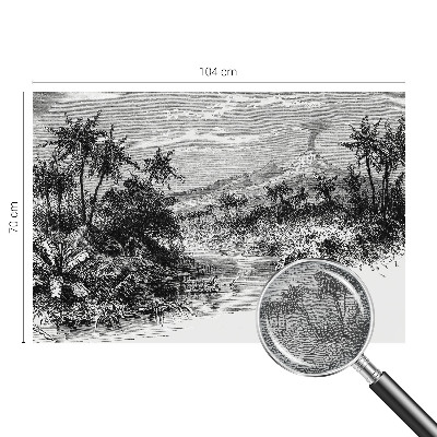 Vliesová fototapeta na zeď Exotické panorama