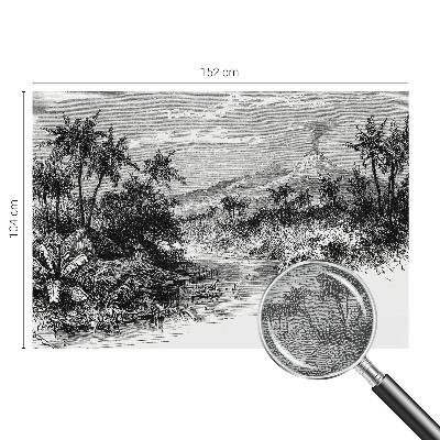 Vliesová fototapeta na zeď Exotické panorama