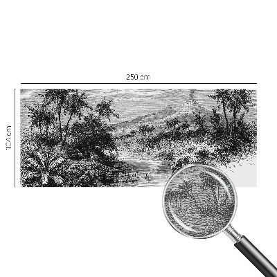 Vliesová fototapeta na zeď Exotické panorama