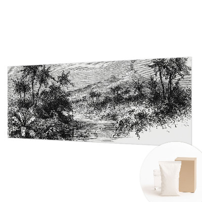 Vliesová fototapeta na zeď Exotické panorama