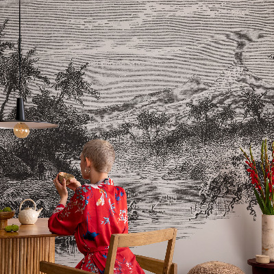 Vliesová fototapeta na zeď Exotické panorama