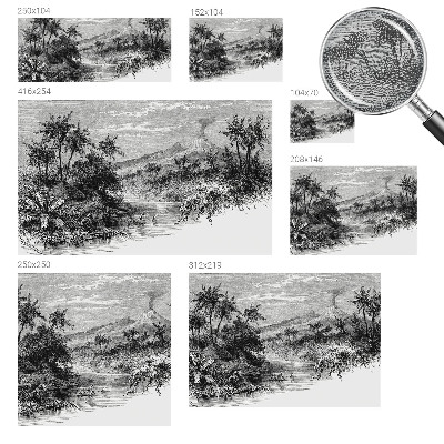 Vliesová fototapeta na zeď Exotické panorama