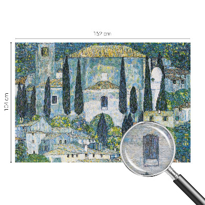 Vliesová fototapeta do ložnice Cypřišové domy