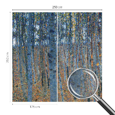 Vliesová fototapeta pro děti Březový les