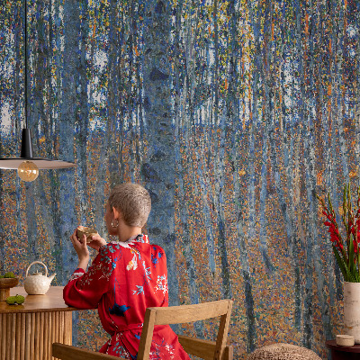 Vliesová fototapeta pro děti Březový les