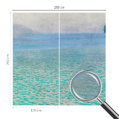 Dekorativní fototapeta na zeď Tyrkysová voda