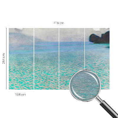 Dekorativní fototapeta na zeď Tyrkysová voda