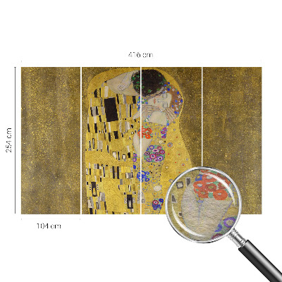 Fototapeta s potiskem na vliesu Secesní pár