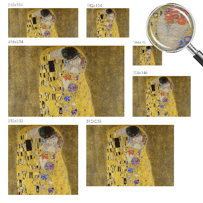 Fototapeta s potiskem na vliesu Secesní pár