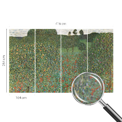 Moderní fototapeta na míru Květinová louka