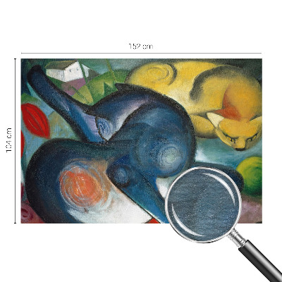 Fototapeta na míru do obýváku Kočičí umění