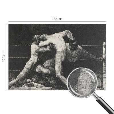 Fototapeta na míru do ložnice Souboj boxerů