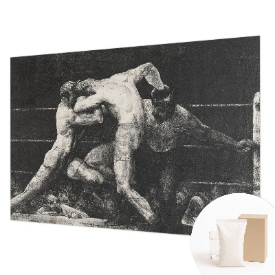 Fototapeta na míru do ložnice Souboj boxerů