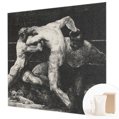 Fototapeta na míru do ložnice Souboj boxerů