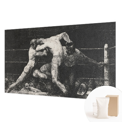 Fototapeta na míru do ložnice Souboj boxerů