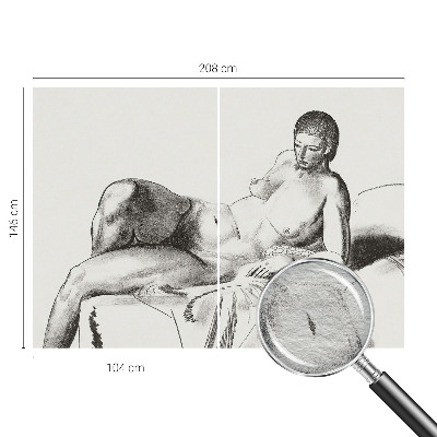 3D fototapeta Umělecký akt