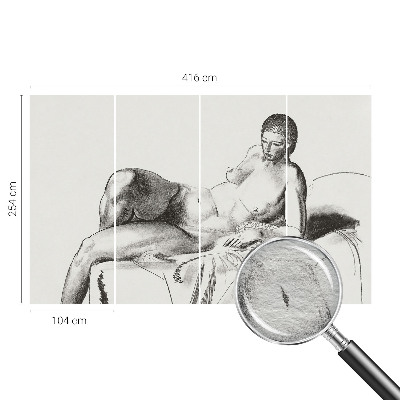 3D fototapeta Umělecký akt