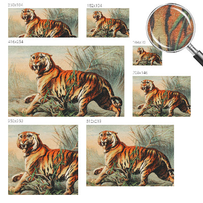 Fototapeta do ložnice Tygří příroda