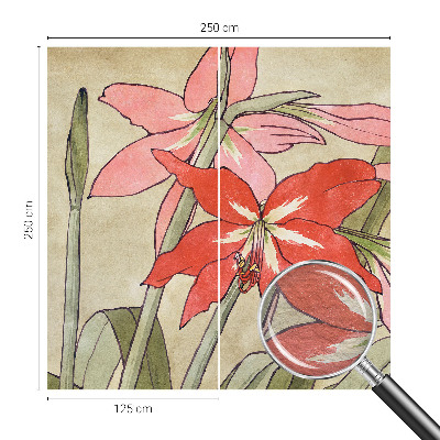 Vliesová fototapeta do obýváků Květy denivky