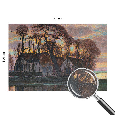 Vliesová fototapeta pro děti Večerní krajina