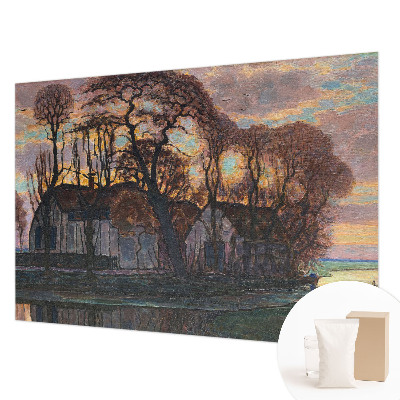 Vliesová fototapeta pro děti Večerní krajina