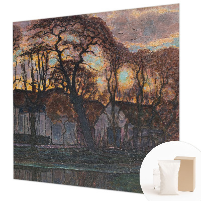 Vliesová fototapeta pro děti Večerní krajina