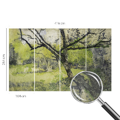 Dekorativní fototapeta na zeď Jarní park