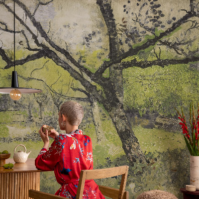 Dekorativní fototapeta na zeď Jarní park