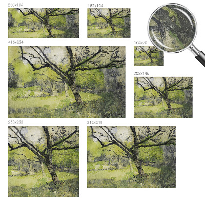 Dekorativní fototapeta na zeď Jarní park