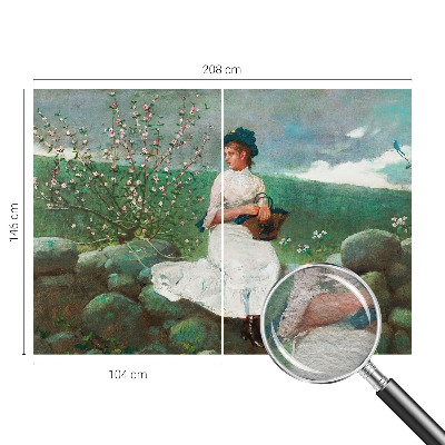 Fototapeta na míru do obýváku Květinový mír