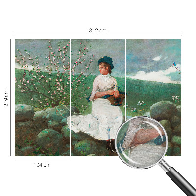 Fototapeta na míru do obýváku Květinový mír