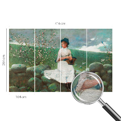 Fototapeta na míru do obýváku Květinový mír