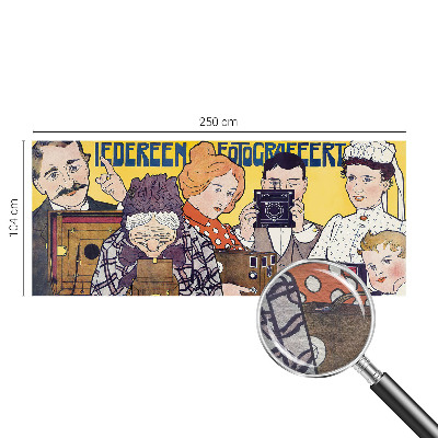 Fototapeta na míru do ložnice Vášeň pro fotografování