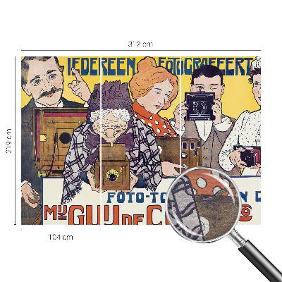 Fototapeta na míru do ložnice Vášeň pro fotografování