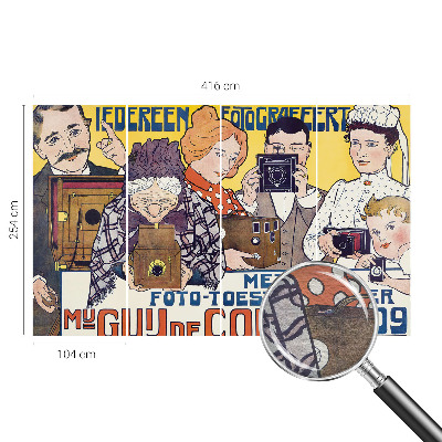 Fototapeta na míru do ložnice Vášeň pro fotografování