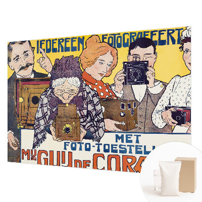 Fototapeta na míru do ložnice Vášeň pro fotografování