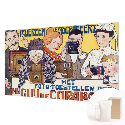 Fototapeta na míru do ložnice Vášeň pro fotografování