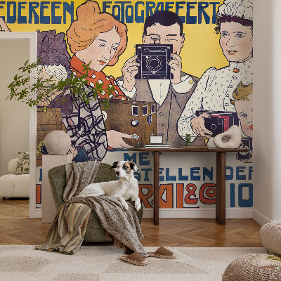 Fototapeta na míru do ložnice Vášeň pro fotografování