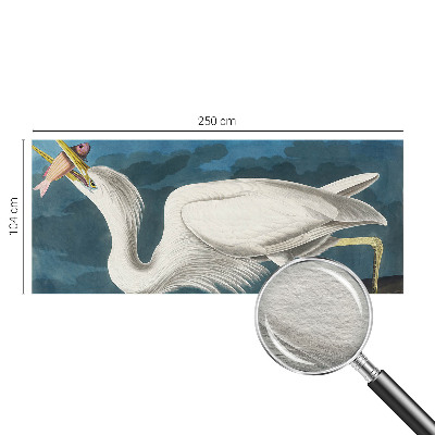 Vliesová fototapeta do obýváků Pták s rybou