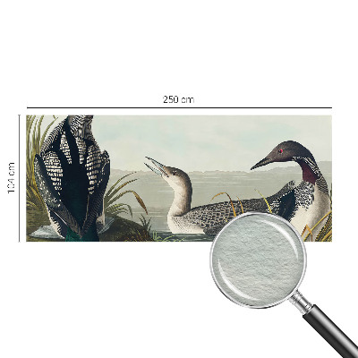 Vliesová fototapeta do ložnice Ptáci nad vodou